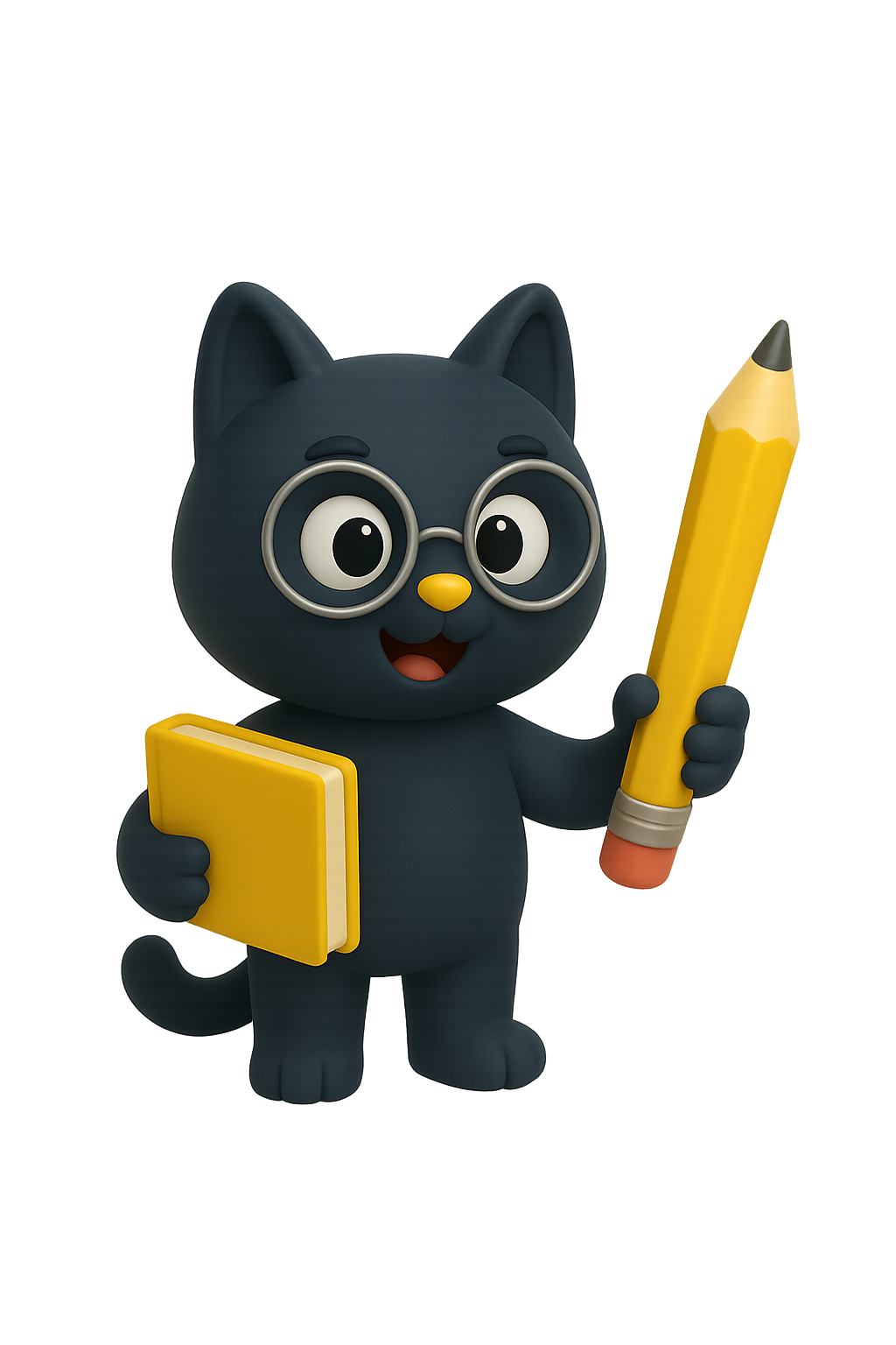 Black cat character